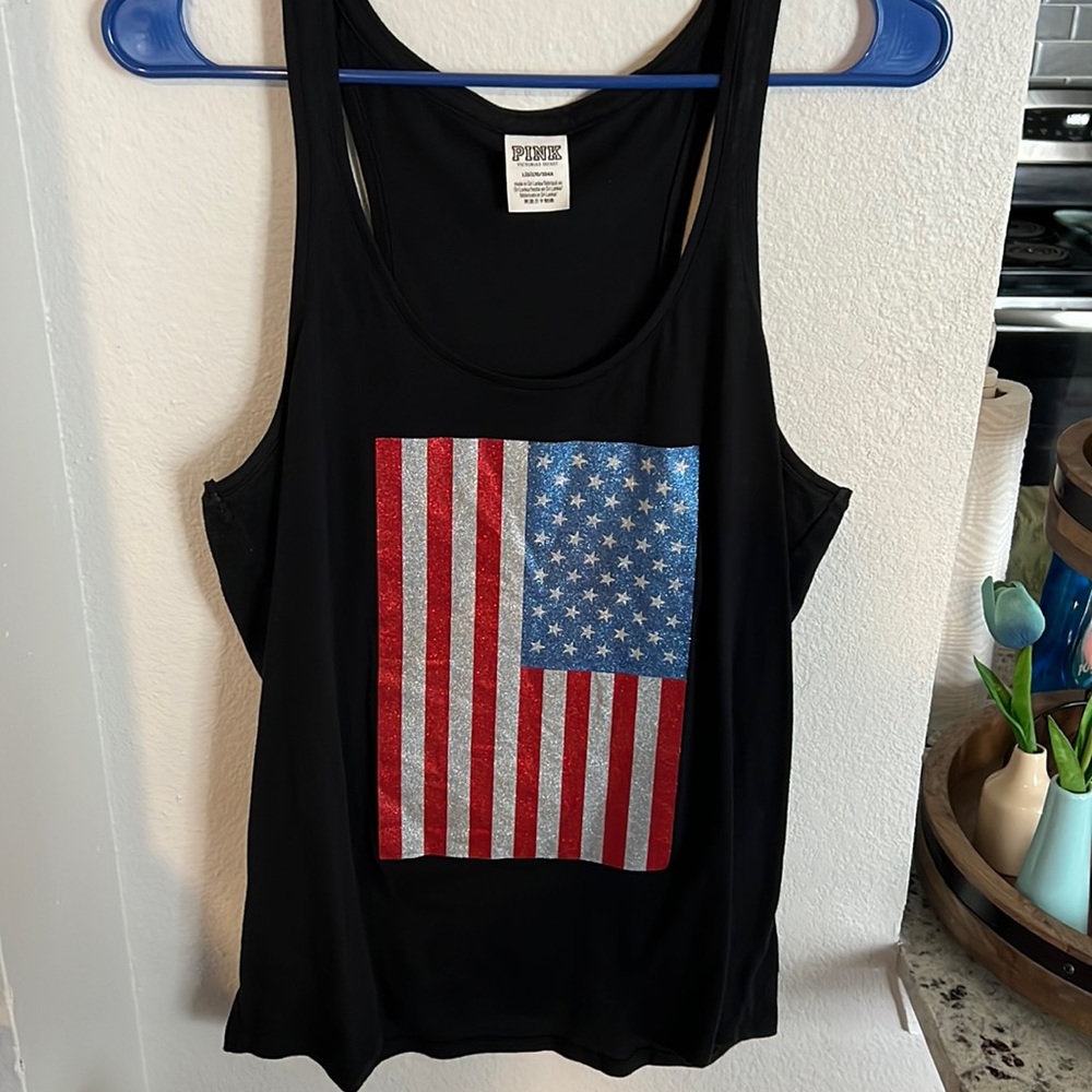 Patriotic PINK tank top